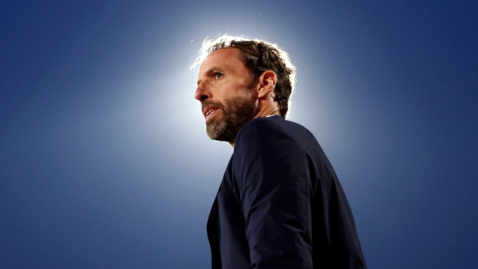 Photo of English soccer manager Gareth Southgate