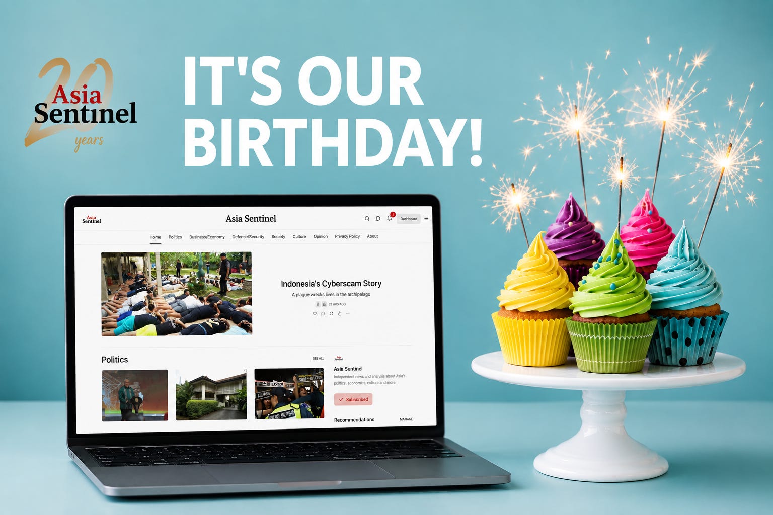 asiasentinel.com - Asia Sentinel at 20: Two Decades of Independent Journalism
