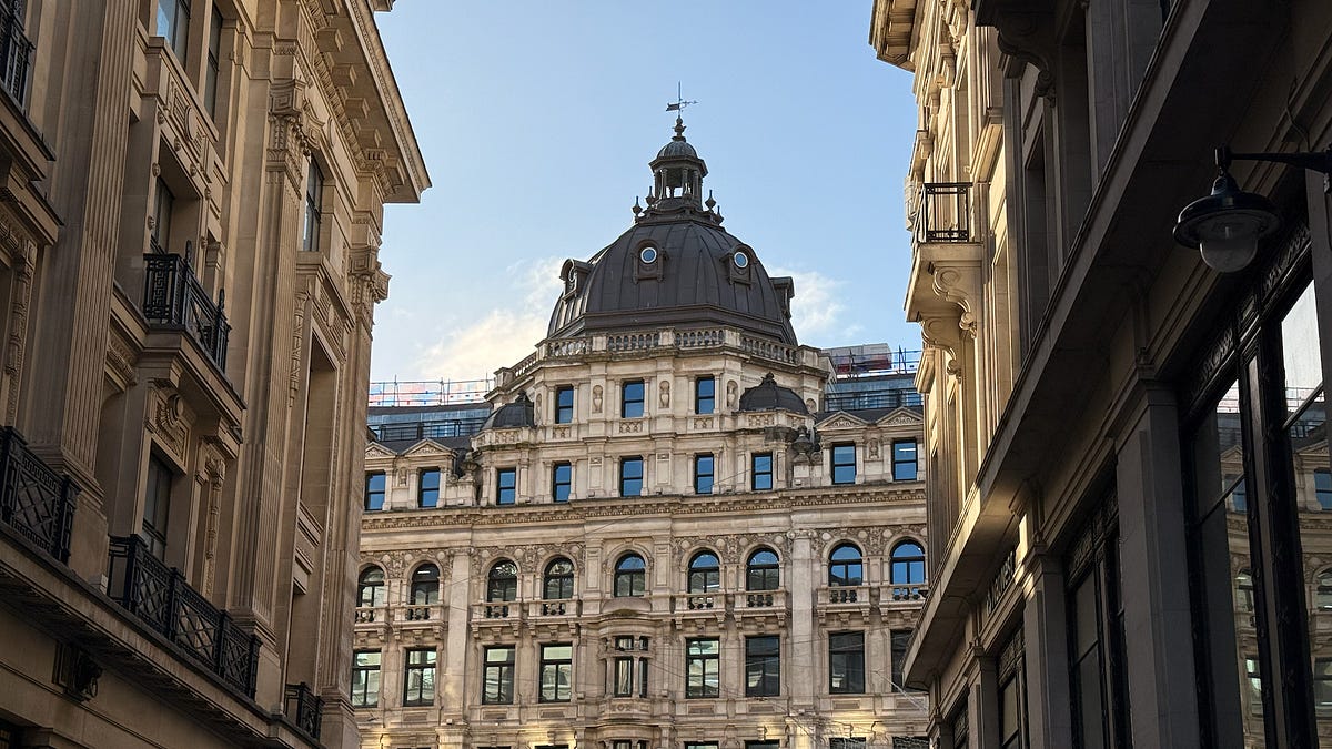 A Hidden Detail Along Regent Street