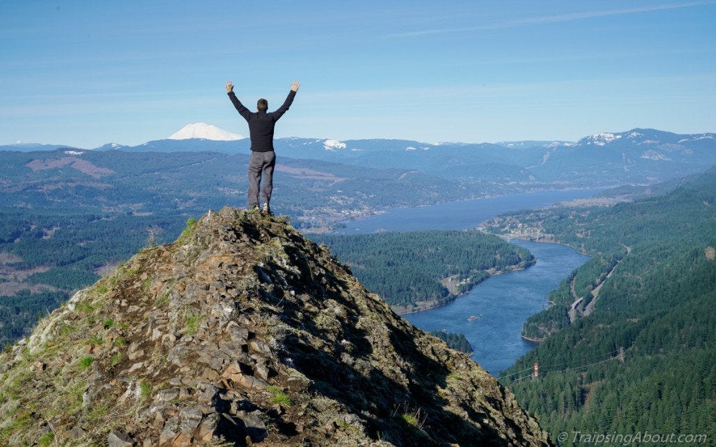 Columbia Gorge Munra Point View Hike