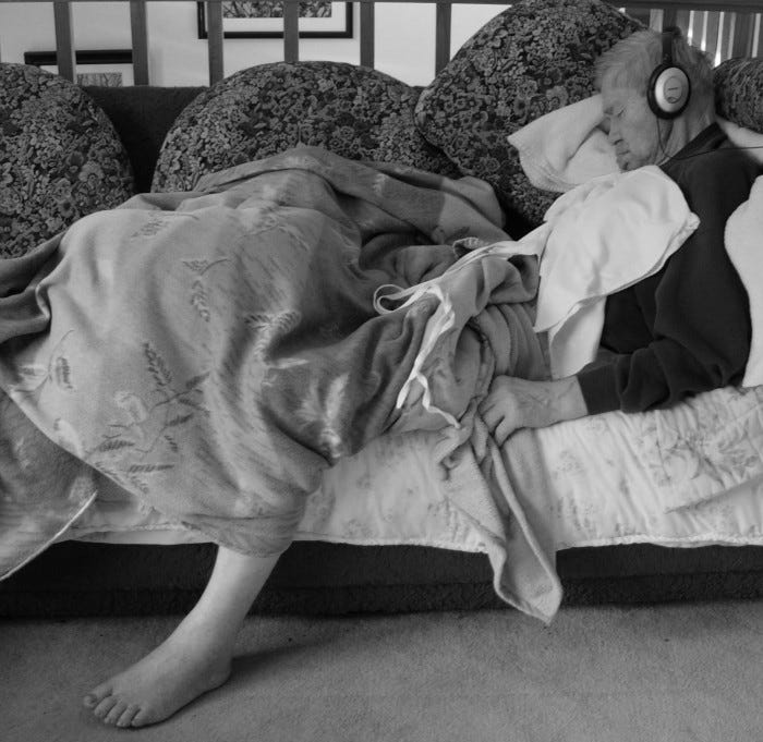 Grandpa Sleeping