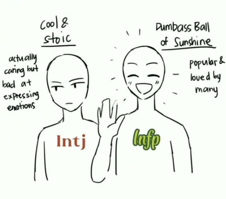 This may contain: an image of two people with different expressions on the same person's face and body This may contain: an image of two people with different expressions on the same person's face and body