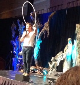 Seb is no angel. He just plays one on TV