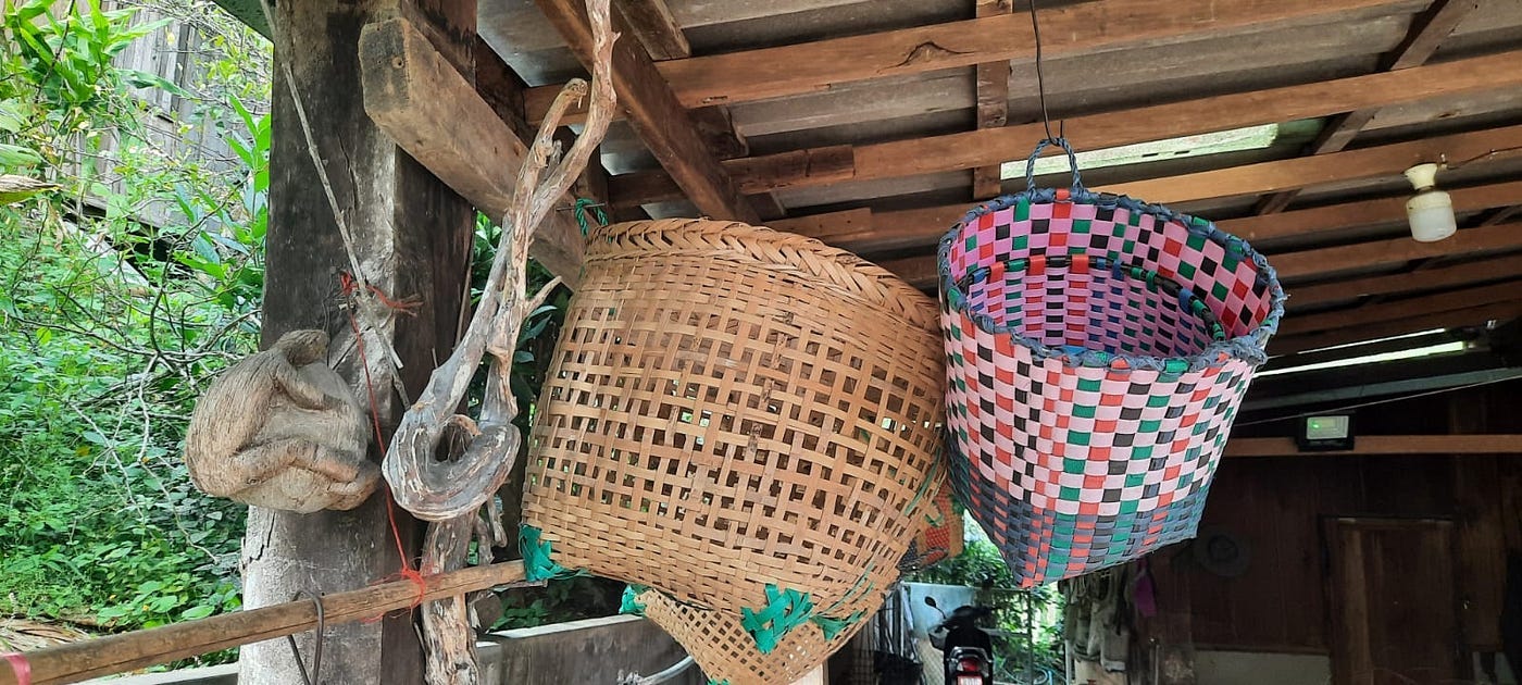 Baskets for sale.
