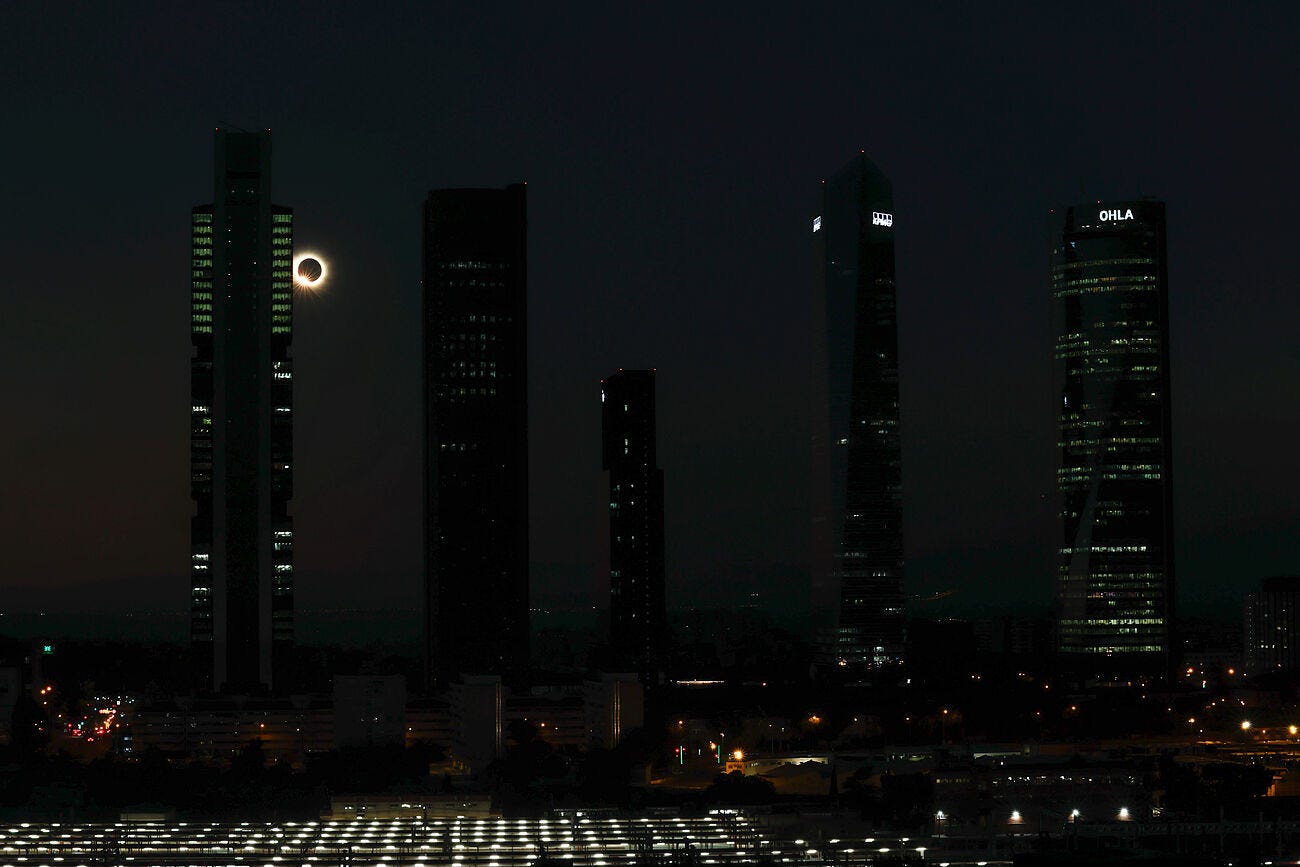 Las torres de Madrid Las torres de Madrid