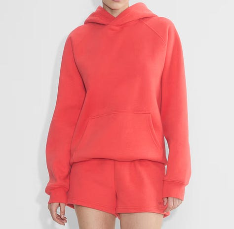 spring fashion, swim suit, aritzia, boden, makeup, skincare, hoodie