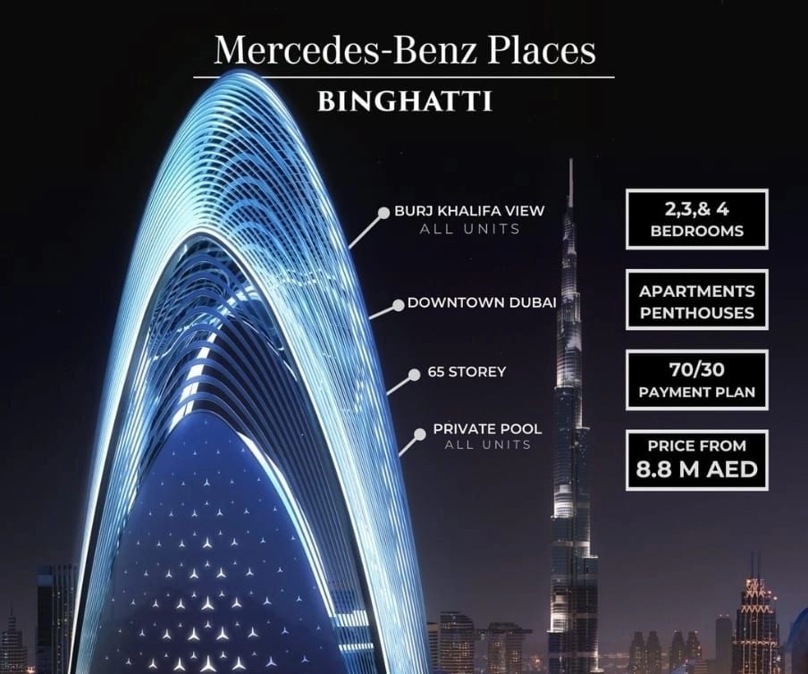 Mercedes-Benz Places by Binghatti | Luxury Residences in Dubai Mercedes-Benz Places by Binghatti | Luxury Residences in Dubai