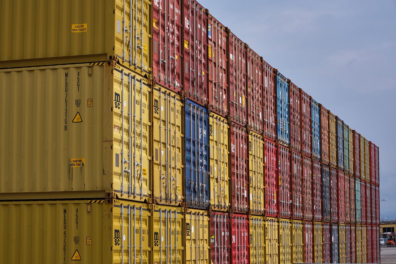Container Goods Ship - Free photo on Pixabay