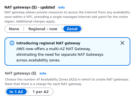 AWS: basic infrastructure setup for WordPress