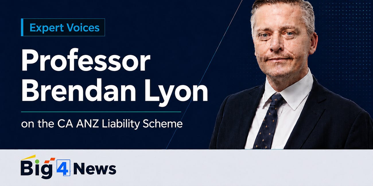 Professor Brendan Lyon on the CA ANZ Liability Scheme