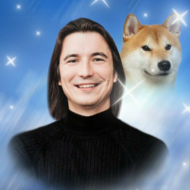 Vlad has taken the Doge Pill, no doubt!