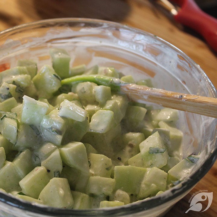 Cool Is Cucumber Mint Salad Cool Is Cucumber Mint Salad