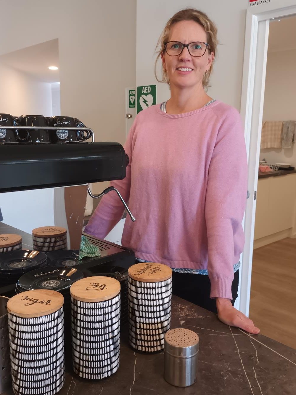 Justine Jenner at the Pantry Springwood Justine Jenner at the Pantry Springwood