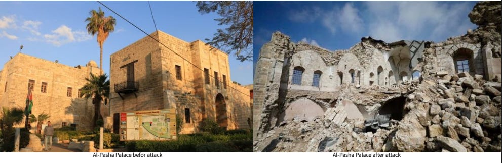 Cultural genocide: How Israel has deliberately destroyed 71.5 percent of Gaza’s heritage - Palestine Will Be Free Genocidio culturale: come Israele abbia deliberatamente distrutto il 71,5 percento del patrimonio di Gaza - Palestine sarà libera