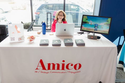 Vendor Booths at Elevate