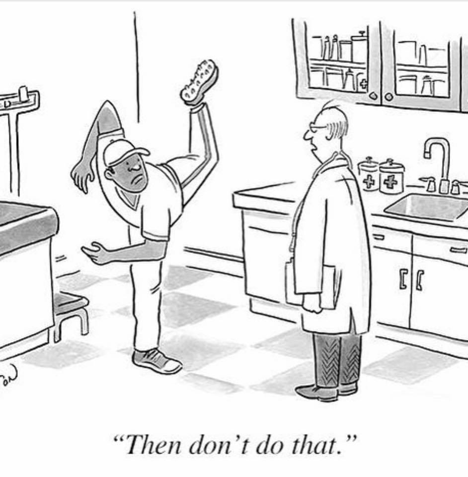 Perfectly illustrates our struggle with common physical therapists :  r/powerlifting