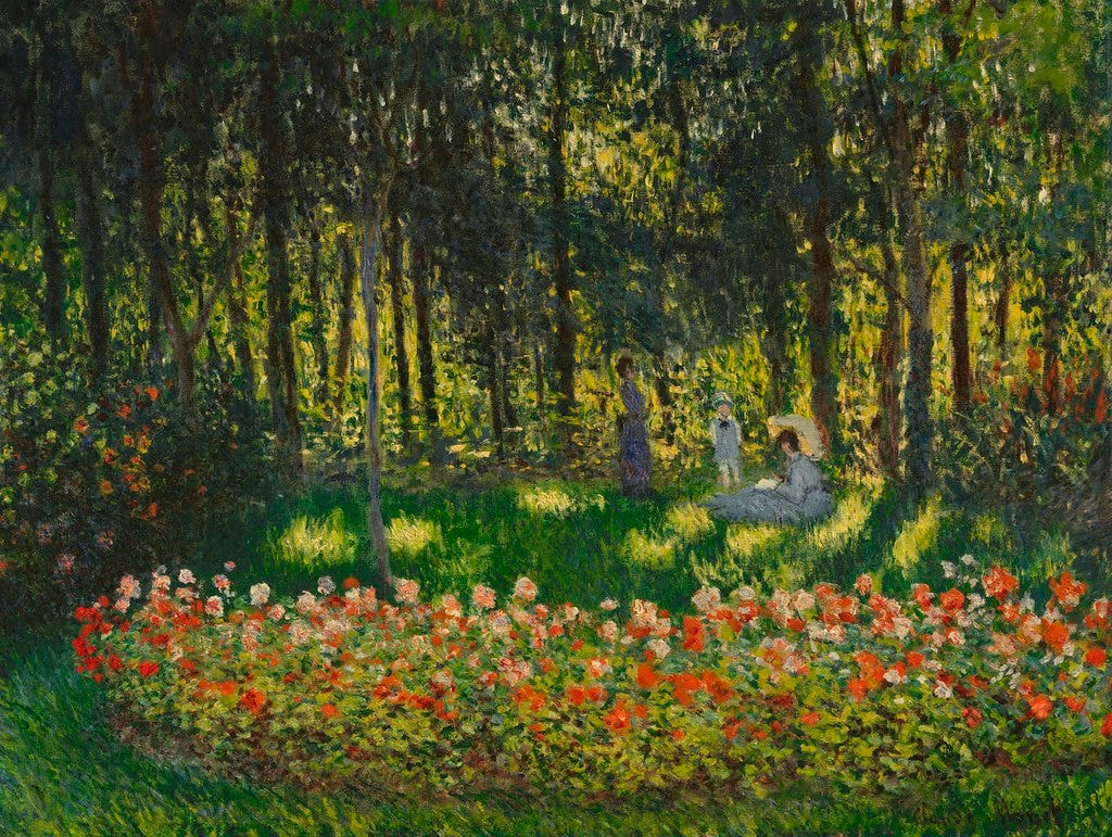 Claude Monet - In the Garden, the Artist's Family [1875] | Flickr
