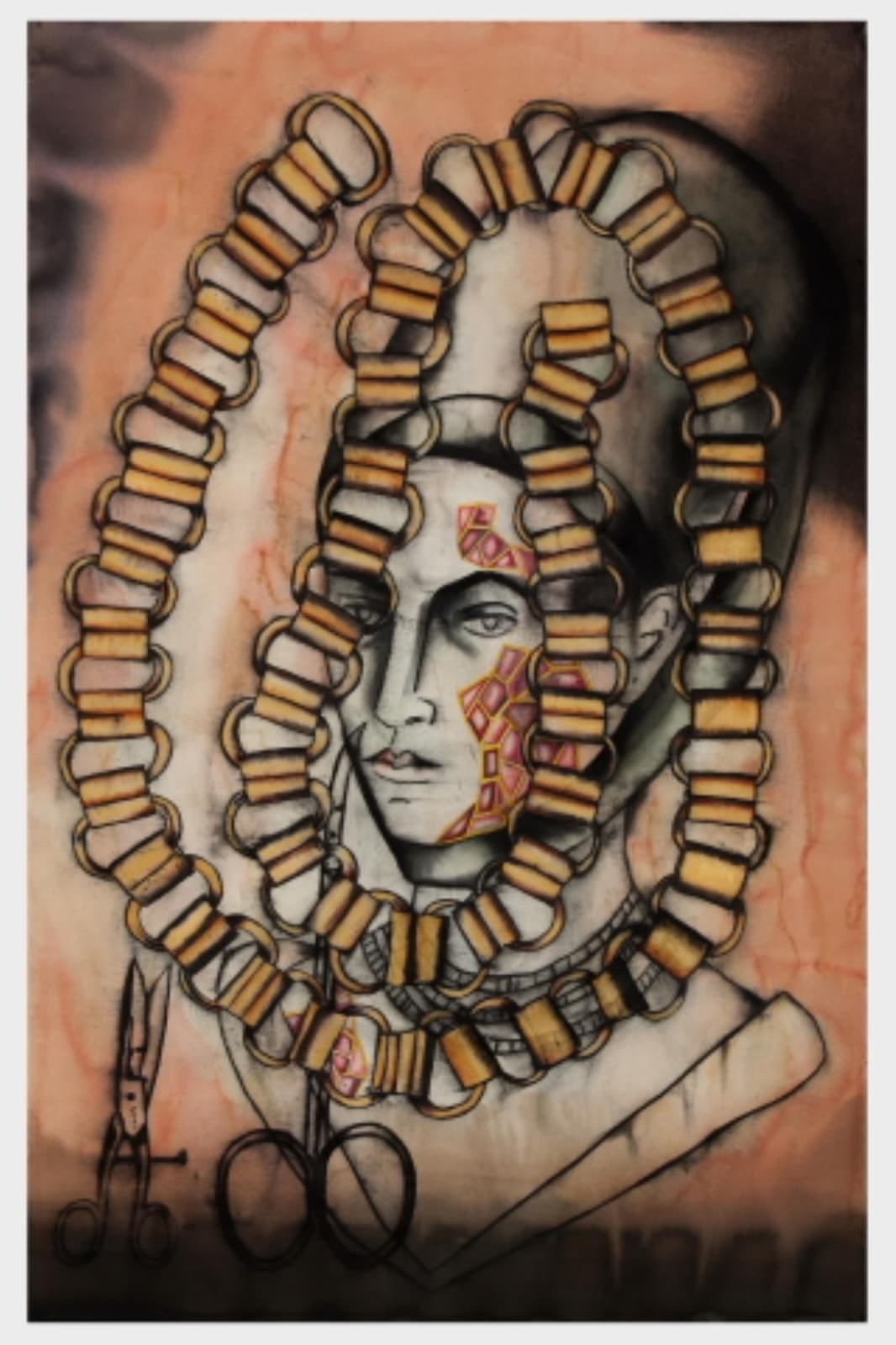 Anju Dodiya, Breathing Lesson, 2009 Anju Dodiya, Breathing Lesson, 2009