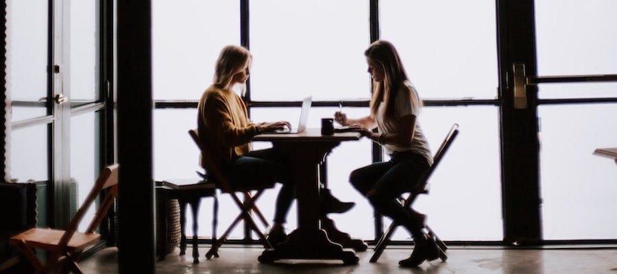 A mentoring conversation
