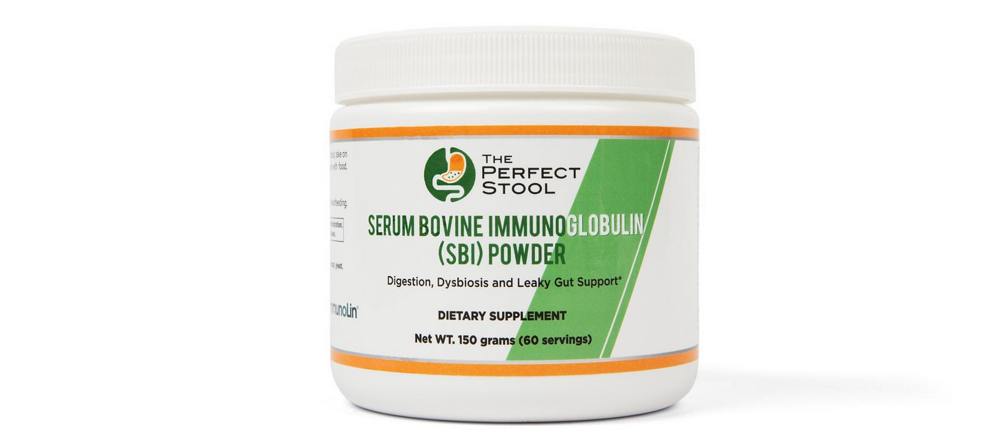 Serum Bovine Immunoglobulin (SBI) Powder