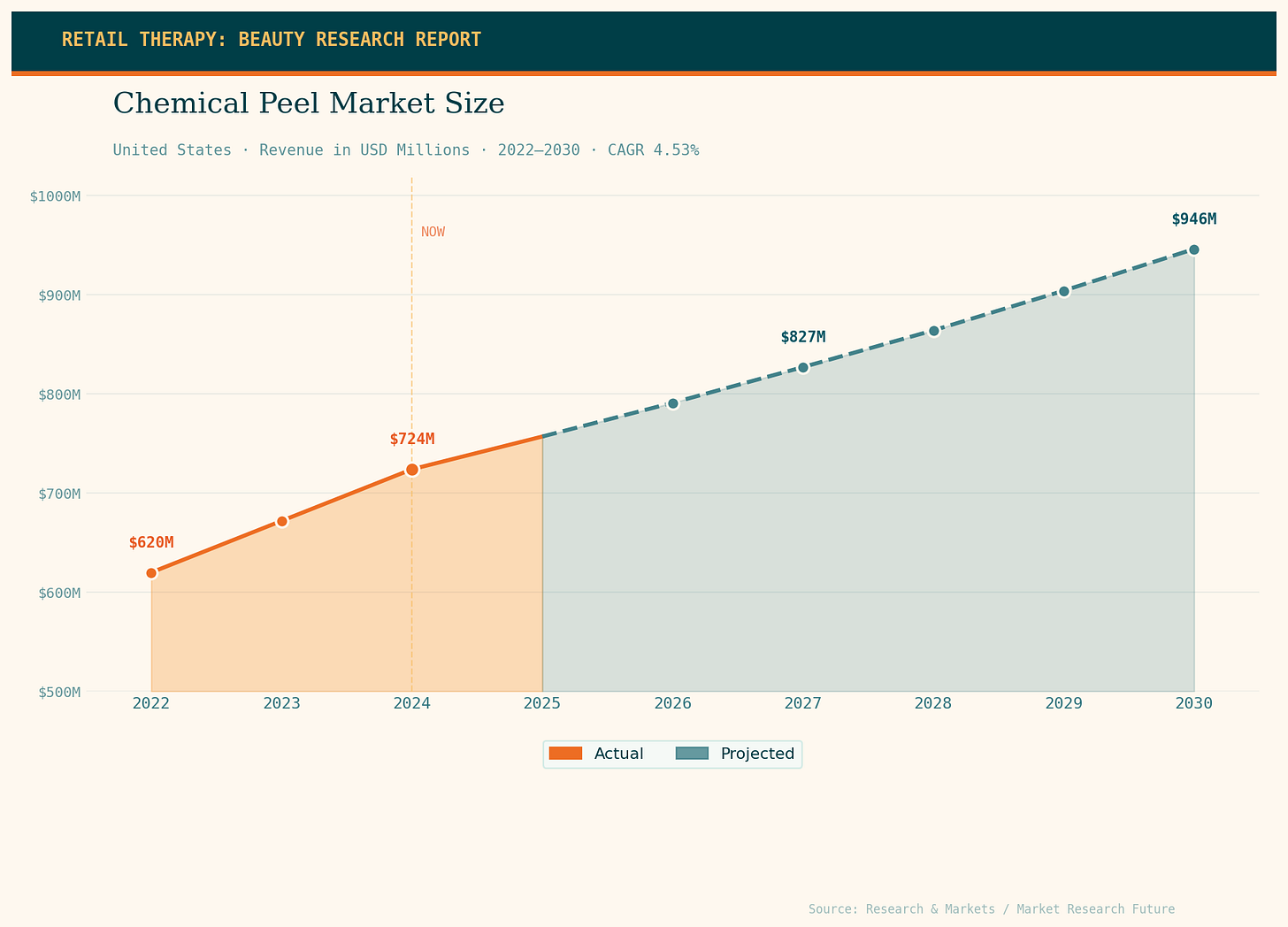 RETAIL THERAPY with Rani BEAUTY RESEARCH REPORT: Chemical Peel Market Size RETAIL THERAPY with Rani BEAUTY RESEARCH REPORT: Chemical Peel Market Size