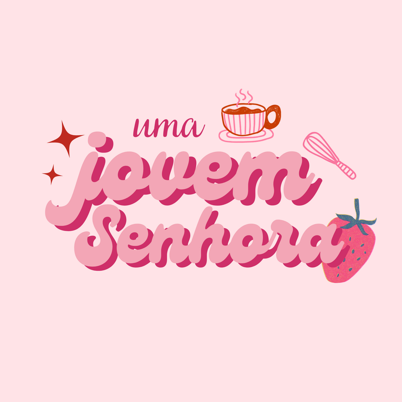 uma jovem senhora