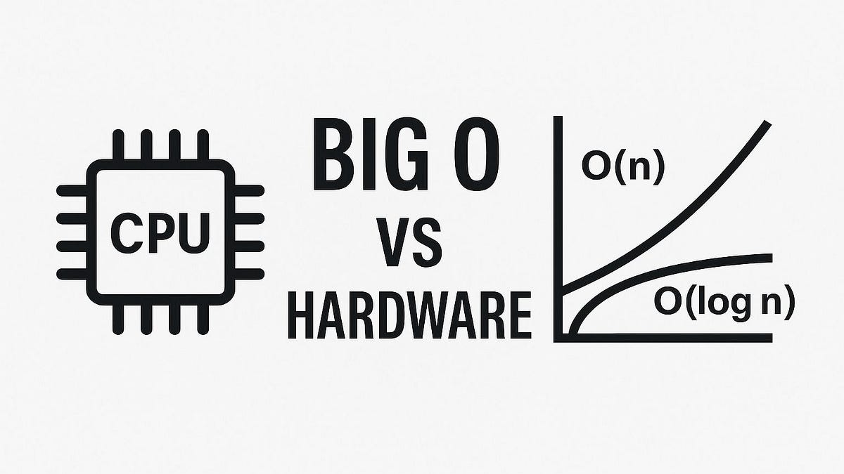 Big O vs Hardware: Better Complexity ≠ Better Performance
