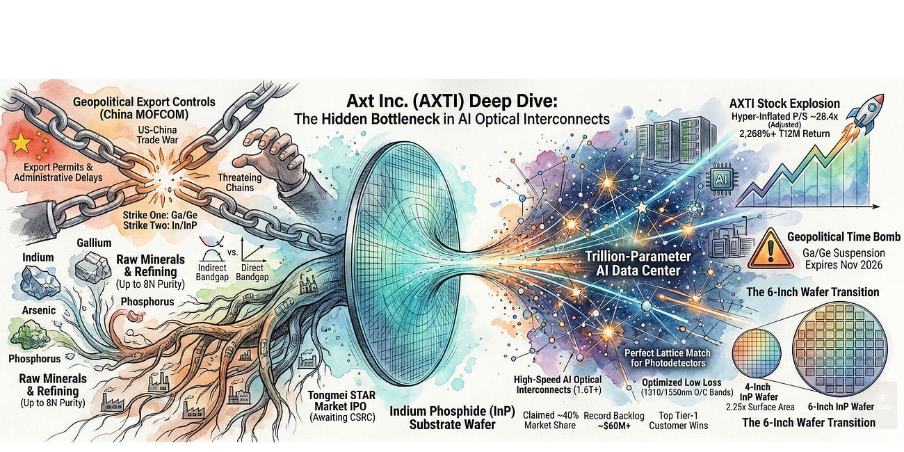 AXT Inc. (AXTI) Deep Dive: The Hidden Bottleneck in AI Optical Interconnects
