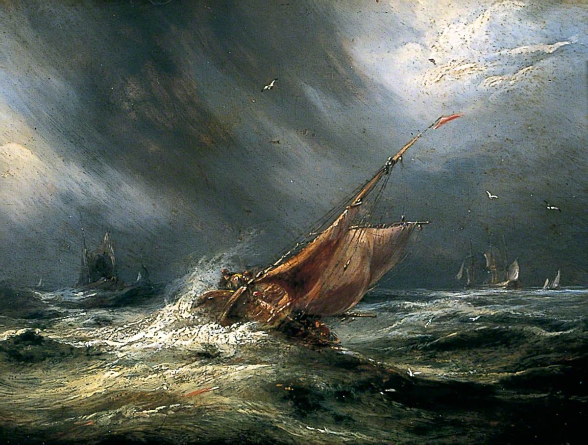 A painting of a boat in the sea

AI-generated content may be incorrect.