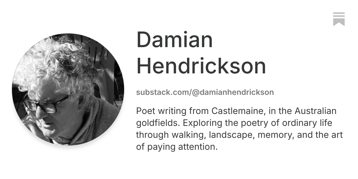 Damian Hendrickson | Substack