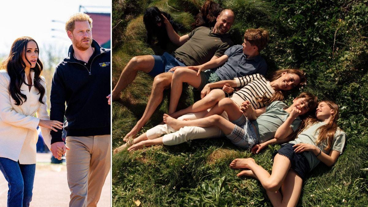 Photo of Meghan Markle, Prince Harry, Wales family Photo of Meghan Markle, Prince Harry, Wales family