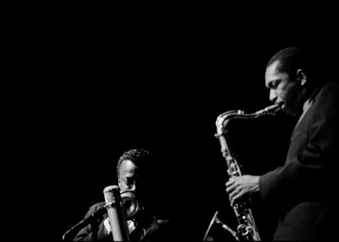 Miles Davis & John Coltrane: Display of Different Minds Miles Davis & John Coltrane: Display of Different Minds