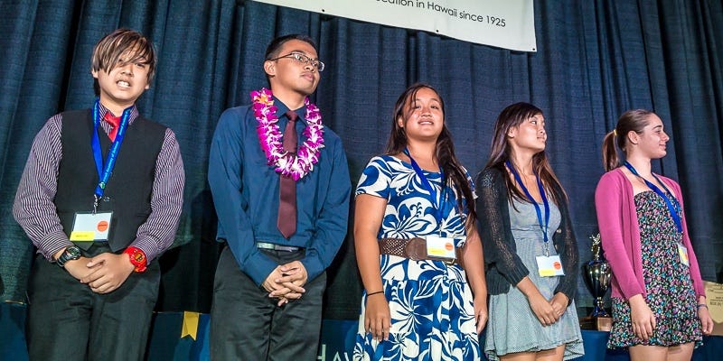 Photo Courtesy Hawaii Academy of Science/Ross D. Hamamura Photo Courtesy Hawaii Academy of Science/Ross D. Hamamura