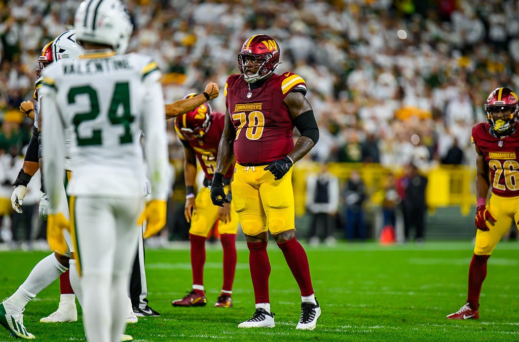 Laremy Tunsil has always done things his way. The Commanders are embracing it.
