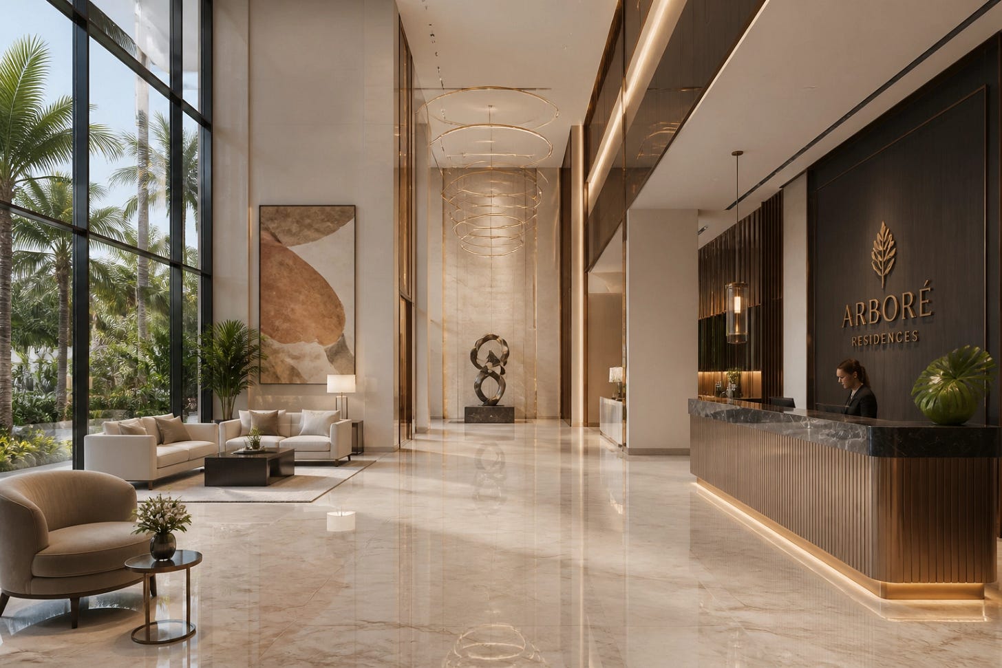 Luxury Lobby and Concierge Luxury Lobby and Concierge