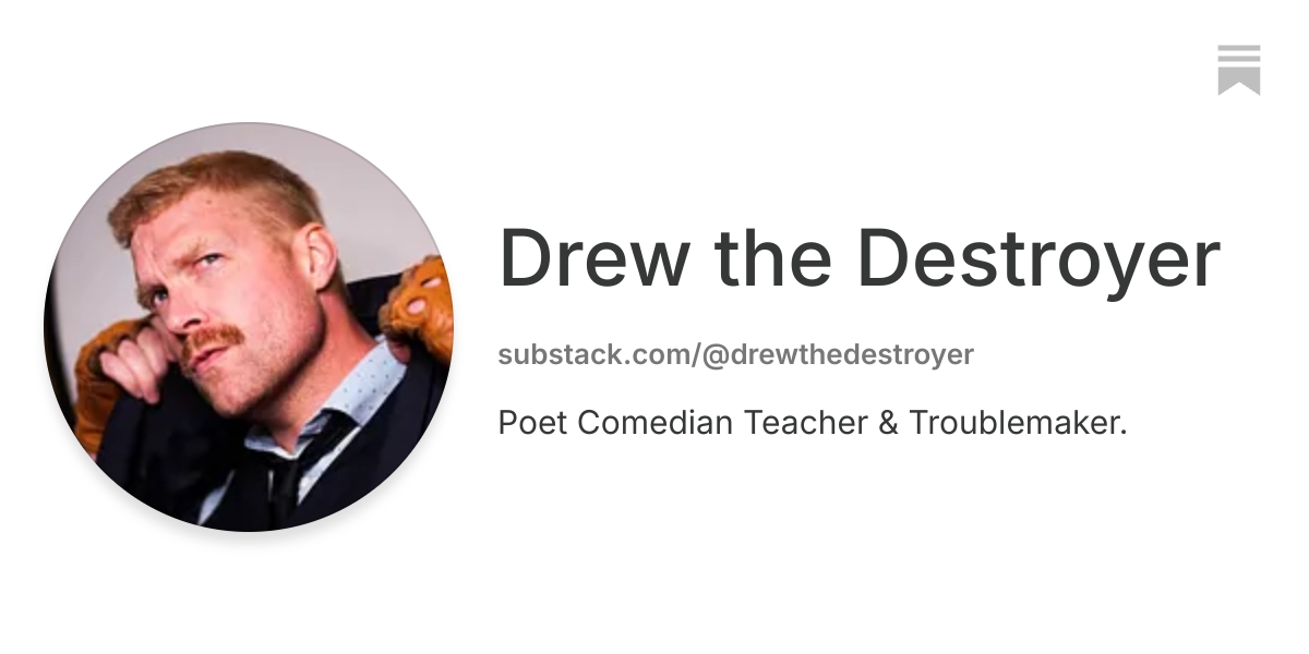 Drew "The Destroyer" Rhodes | Substack
