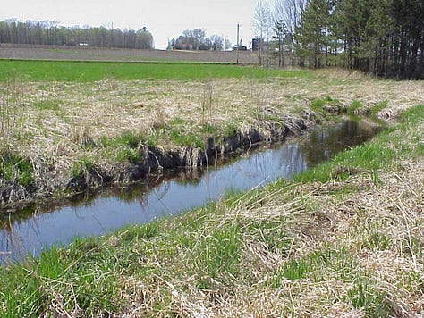 Ground current EMF at Dill Creek, Colby WI