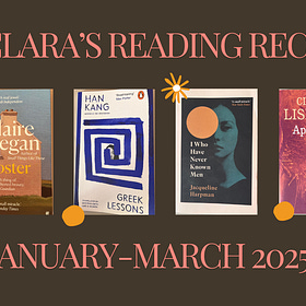 everything i read jan-mar '25