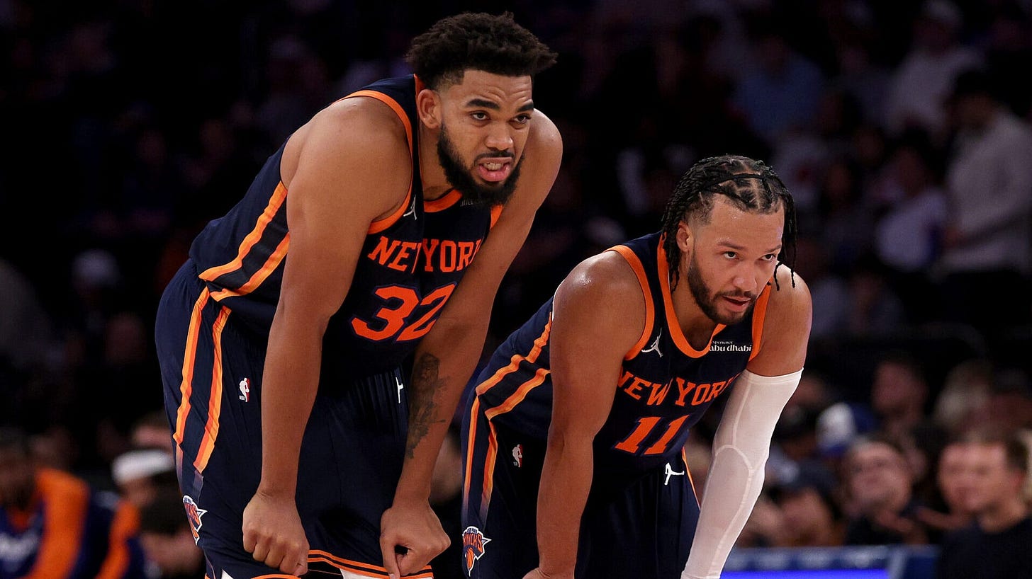 Jalen Brunson and Karl-Anthony Towns are starting to find their groove |  NBA.com