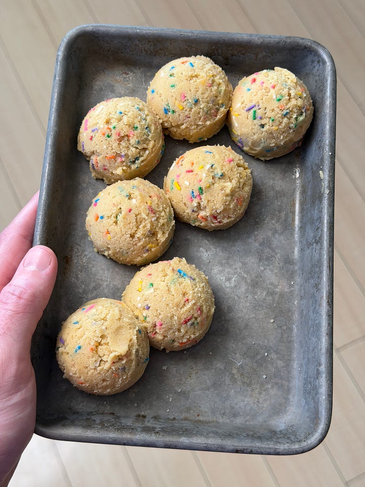 confetti birthday cookies recipe