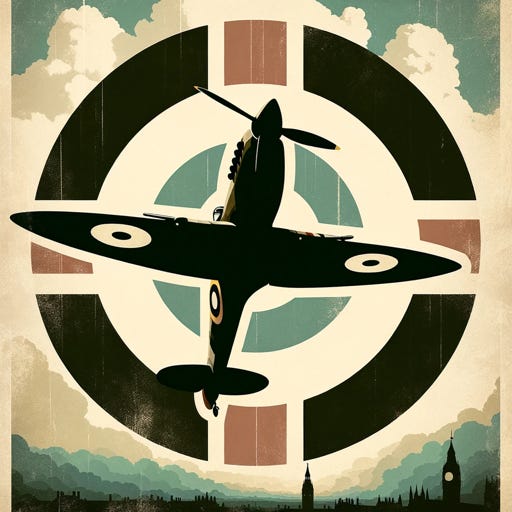 Image: AI mock up of a SPITFIRE