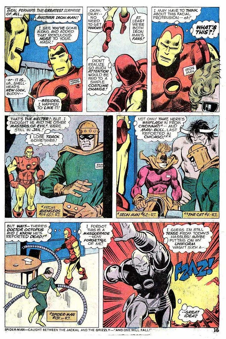 Written by Mike Friedrich and art by George Tuska and Vince Colletta