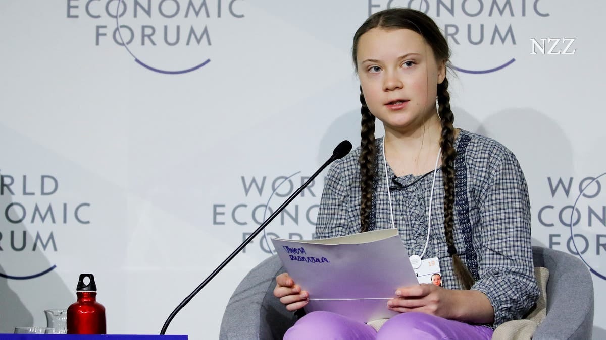 16-jährige Greta Thunberg am WEF: «Wir müssen den Ausstoss von ... 16-jährige Greta Thunberg am WEF: «Wir müssen den Ausstoss von ...