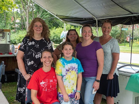 People at the 160th Children's Fair