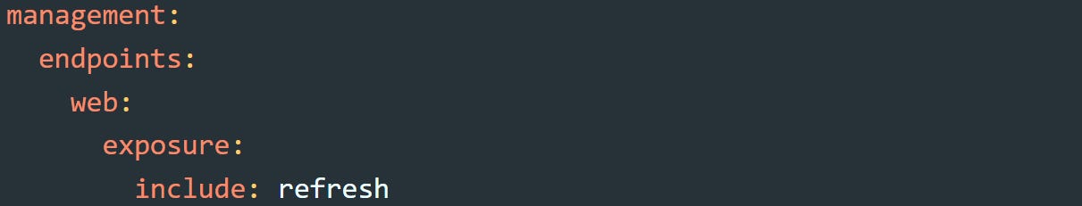 Dynamic Property Reload in Spring Boot with Spring Cloud Config