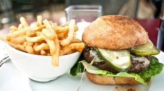 Burger at G&G Burger at G&G