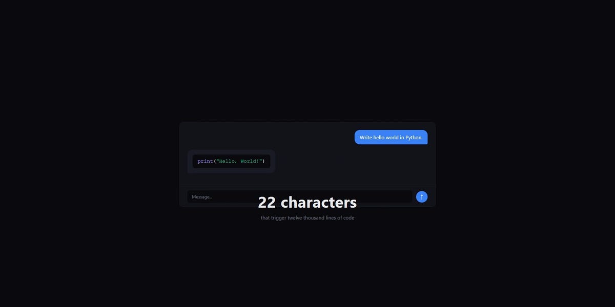 How One Line of Python Triggers 12,000 Lines of Code