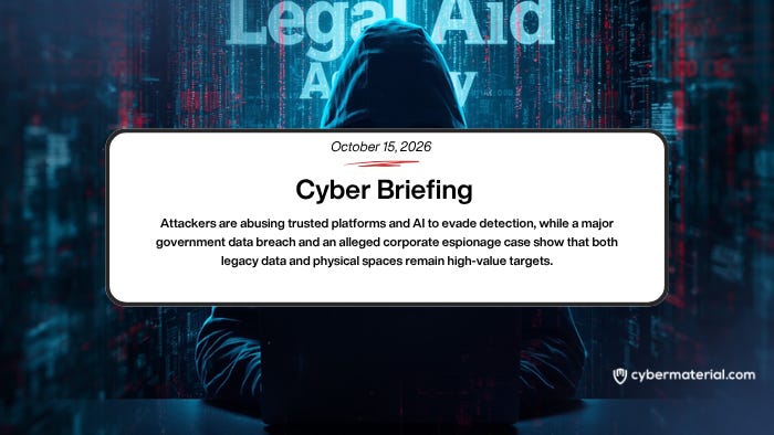 Cyber Briefing for October 15, 2026 – CyberMaterial