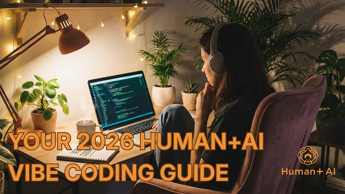 A woman sitting at a desk looking at a laptop with code on it