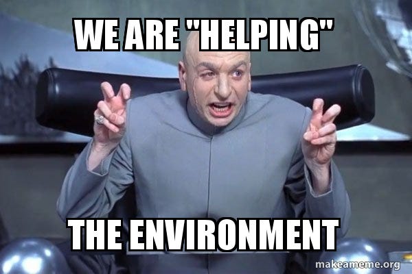 Climate + Comedy: How we're using humor to combat Greenwashing. – Rubber  Republic